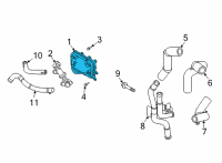 OEM 2021 Hyundai Sonata Warmer-A.T.F Diagram - 25620-L0010