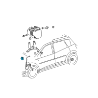 OEM 1985 Toyota Corolla Pressure Metering Valve Diagram - 47150-02020