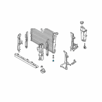 OEM BMW Drain Plug Radiator Diagram - 17-11-1-437-361