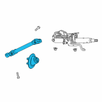 OEM 2015 Chevrolet Caprice Lower Shaft Diagram - 92272278