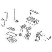 OEM Dipstick, Oil Diagram - 15650-P30-000