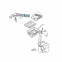 OEM Kia Spectra5 Clamp-Hose Diagram - 281922E500