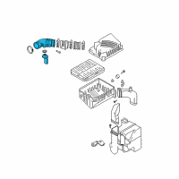 OEM Hyundai Hose-Air Intake Diagram - 28139-2C100