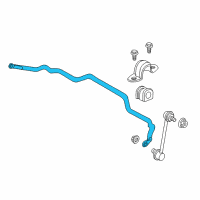OEM Ford Escape Stabilizer Bar Diagram - 8L8Z-5482-B