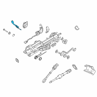 OEM 2005 Ford Expedition Gear Shift Assembly Diagram - 5L1Z-7210-AA