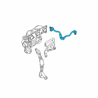 OEM 2013 BMW 335i Oil Pipe Inlet Diagram - 11-42-7-562-798