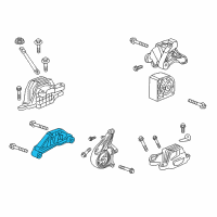 OEM 2019 Buick LaCrosse Mount Bracket Diagram - 84065976