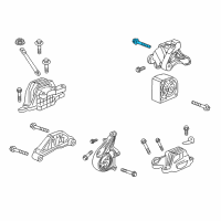 OEM Buick Regal TourX Axle Beam Bolt Diagram - 11609610