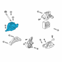 OEM 2018 Buick LaCrosse Mount Diagram - 84080172