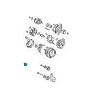 OEM 2005 Acura TL Stay, Alternator Diagram - 31113-RCA-A00