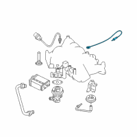 OEM 2000 Nissan Frontier Heated Oxygen Sensor Diagram - 22690-4S101