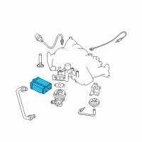 OEM 2004 Nissan Xterra CANISTER Assembly EVAP Diagram - 14950-5S601