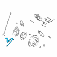 OEM 2003 Dodge Ram 3500 Hose-Brake Diagram - 52010312AE