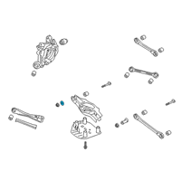 OEM 2018 Hyundai Santa Fe Plate(B) Diagram - 55223-2B100