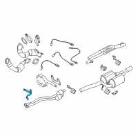 OEM BMW 535i Bracket Diagram - 18-20-7-562-125