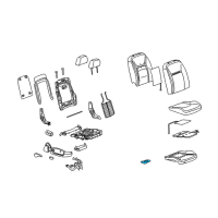 OEM 2007 Chevrolet Impala Occupant Module Diagram - 19124416