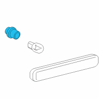 OEM Cadillac STS Socket Diagram - 16524383