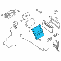 OEM 2016 Ford Fusion Climate Control Module Diagram - ES7Z18842PA