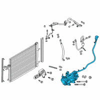 OEM 2015 Ford C-Max Compressor Assembly Diagram - FV6Z-19703-B