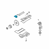 OEM 2007 BMW M5 Cover Diagram - 11-12-7-835-517