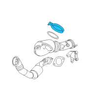 OEM 2009 BMW 335i Screw Clamp Diagram - 18-30-7-614-135