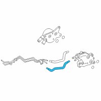 OEM 2011 Toyota Sequoia Inlet Hose Diagram - 32941-0C030