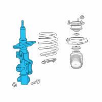 OEM 2018 Cadillac CTS Strut Diagram - 84427202