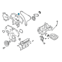 OEM 2013 Nissan Maxima Sprocket-Crankshaft Diagram - 13021-7Y000