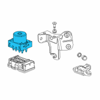 OEM 2016 Chevrolet Trax Modulator Diagram - 95911076