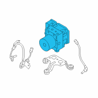 OEM 2015 Hyundai Genesis Abs Anit Lock Brake Pump Diagram - 58920-B1110