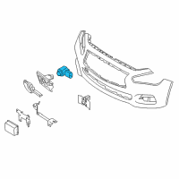 OEM Infiniti Q60 Distance Sensor Assembly Diagram - 28438-4BA5C