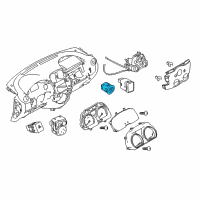 OEM 2014 Nissan Versa Note Switch Assy-Ignition Diagram - 25150-3SH0A