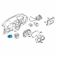 OEM 2017 Nissan Versa Switch Assy-Hazard Diagram - 25290-3VA0A