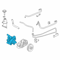 OEM 2008 Pontiac Solstice Pump Asm-P/S Diagram - 15868352