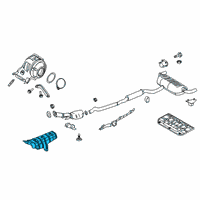 OEM Infiniti QX50 Heat Insulator-Front Floor Diagram - 74753-5NA0A