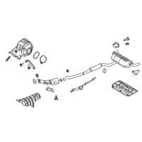 OEM 2020 Infiniti QX50 Stud Diagram - 14064-JG30B