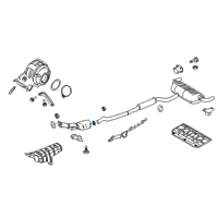 OEM 2022 Nissan Altima Gasket-Exhaust Diagram - 20692-JF00C