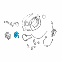 OEM 2012 Nissan NV1500 Sensor Assembly-Steering Angle Diagram - 47945-1PA0A