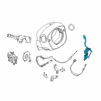 OEM 2020 Nissan NV2500 Transmission Control Device Assembly Diagram - 34101-1PA0A