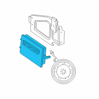 OEM 2003 Dodge Durango Powertrain Control Module Diagram - R6029124AC