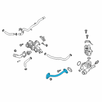 OEM 2019 Hyundai Sonata Pipe-EGR In "C" Diagram - 28463-2E900