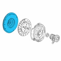 OEM 1997 Ford Ranger Flywheel Diagram - F77Z-6375-BA