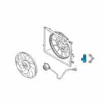 OEM 2009 Hyundai Genesis Fan Controller Diagram - 25385-3M280