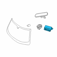 OEM 2015 Dodge Charger Module-Rain Sensor Diagram - 5026608AD