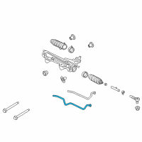 OEM 2010 Lincoln Navigator Pressure Line Diagram - 9L3Z-3A714-A