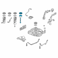 OEM 2013 Honda Civic Regulator Set, Pressure Diagram - 17052-TR0-L30