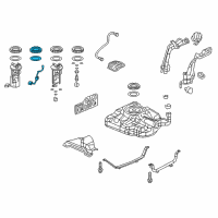 OEM Honda Civic Meter Set Diagram - 17047-TR0-L31