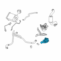 OEM 2013 Chevrolet Impala Valve Asm-Secondary Air Injection Shutoff & Check(LH) Diagram - 12633749