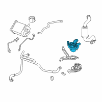 OEM 2012 Chevrolet Impala Air Injection Reactor Pump Diagram - 12634457