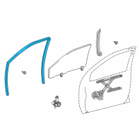 OEM Scion Run Channel Diagram - 68141-21041